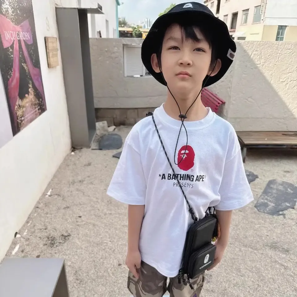 【90-160cm】売れ筋商品 絶対欲しい トレンド  カジュアル  ゆったり 男の子 半袖 Ｔシャツ