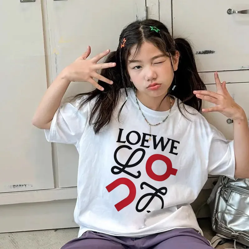 【90-160cm】元気いっぱい 好感度UP カジュアル 合わせやすい 女の子 半袖 Ｔシャツ