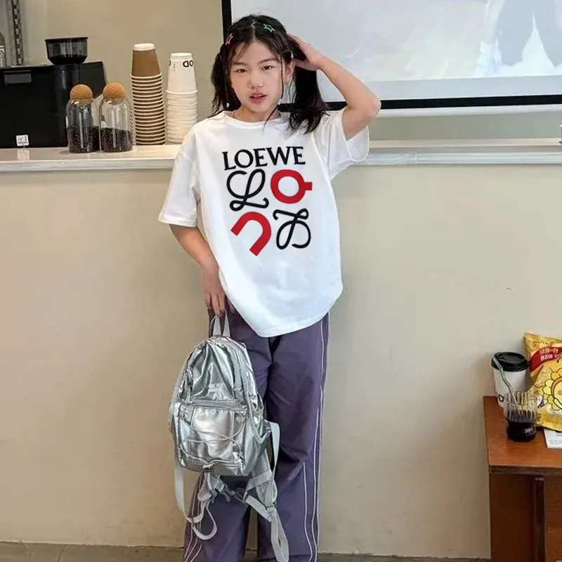 【90-160cm】元気いっぱい 好感度UP カジュアル 合わせやすい 女の子 半袖 Ｔシャツ