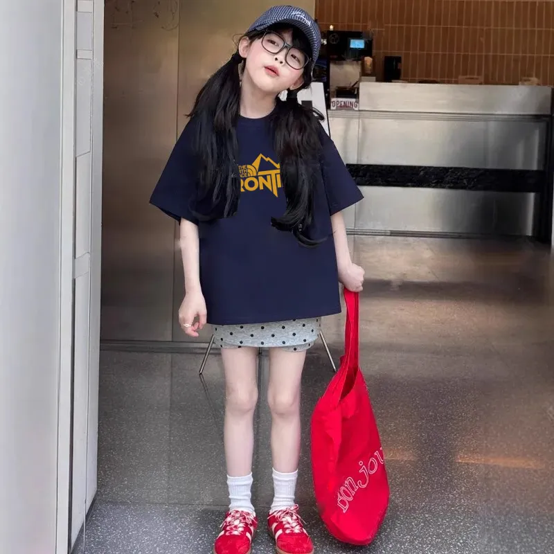 【90-160cm】絶対欲しい 人気爆発 ファッション  気質いい  定番 女の子 快適 半袖 Ｔシャツ