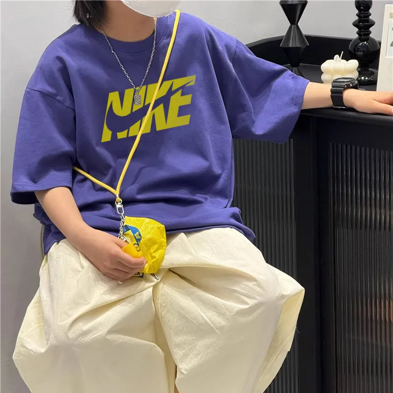 【90-160cm】絶対カッコイイ 人気上昇中 トレンド  ゆったり  品質満点 男の子 半袖 Ｔシャツ