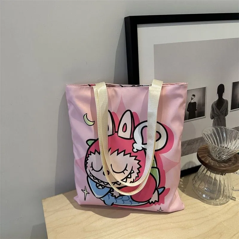 【激安1円！！】限定デザイン おしゃれ キャラクター Labubu ポーチ 小物入れ キャンバス バッグ