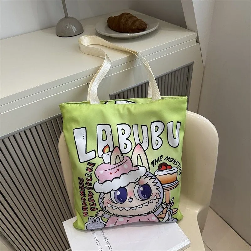 【激安1円！！】限定デザイン おしゃれ キャラクター Labubu ポーチ 小物入れ キャンバス バッグ