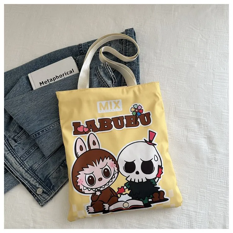 【激安1円！！】限定デザイン おしゃれ キャラクター Labubu ポーチ 小物入れ キャンバス バッグ