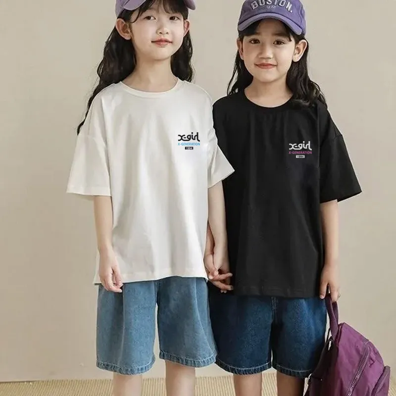 【90-160cm】毎日着たくなる 売れ筋 おしゃれ  合わせやすい 女の子 半袖 Ｔシャツ