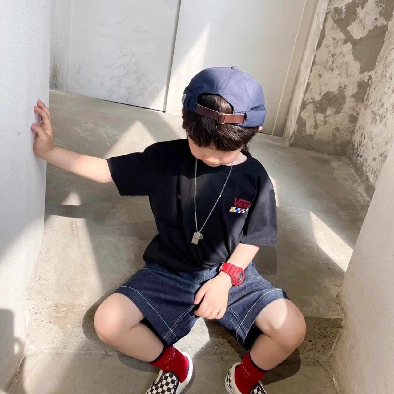 【90-160cm】存在感抜群 大活躍 カジュアル  プリント 合わせやすい 男の子 半袖 Ｔシャツ