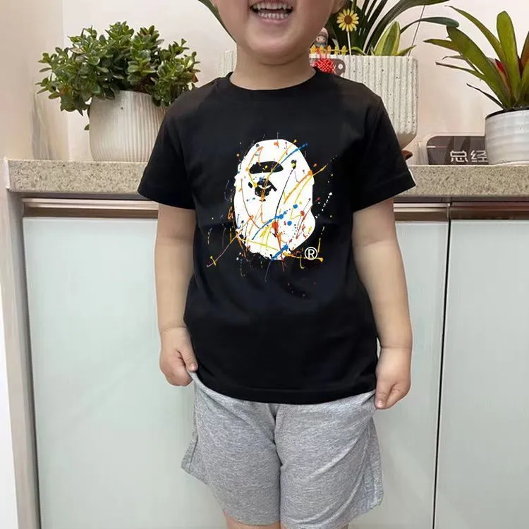 【90-160cm】見逃し厳禁 絶対欲しい トレンド  人気筋 着心地良い 半袖 Ｔシャツ