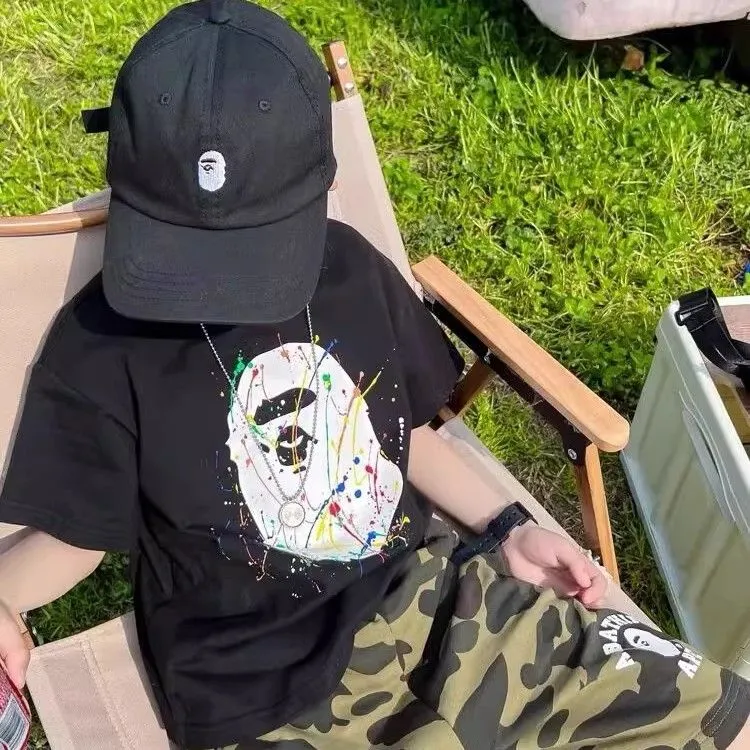 【90-160cm】見逃し厳禁 絶対欲しい トレンド  人気筋 着心地良い 半袖 Ｔシャツ