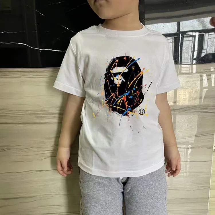 【90-160cm】見逃し厳禁 絶対欲しい トレンド  人気筋 着心地良い 半袖 Ｔシャツ