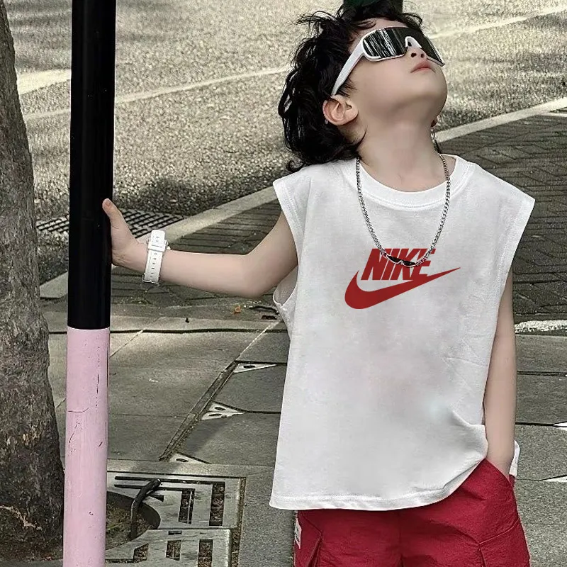 【90-160cm】人気爆発中 大活躍 カジュアル ストリート  着やすい 男の子 タンクトップ