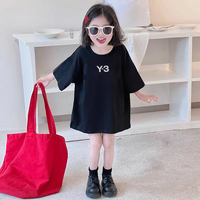 【90-160cm】元気いっぱい 大活躍 トレンド アルファベット 着やすい 女の子 半袖 Ｔシャツ