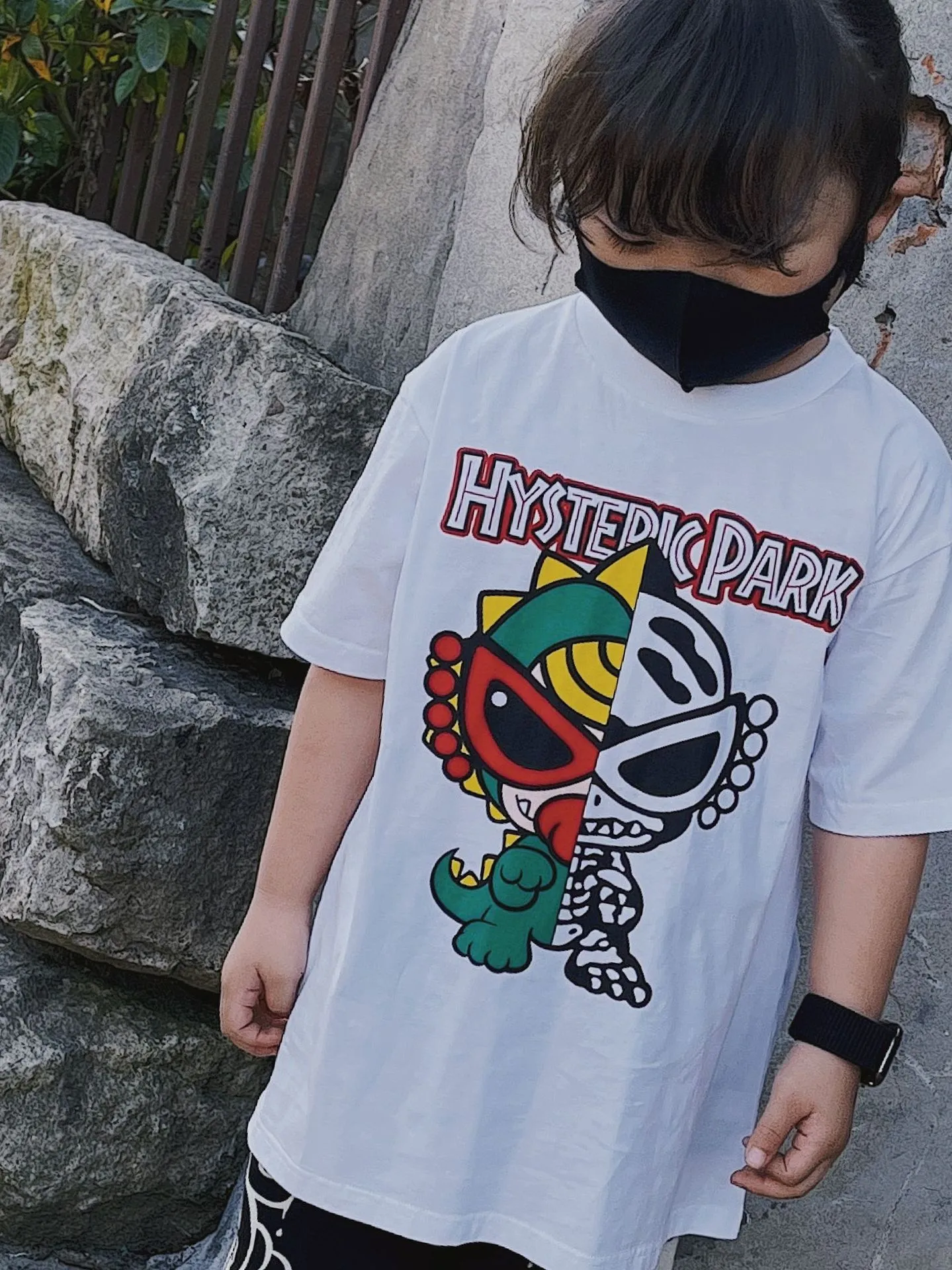 【90-160cm】着回し最強 ゆったり カジュアル ストリート ユニセックス 半袖 Ｔシャツ