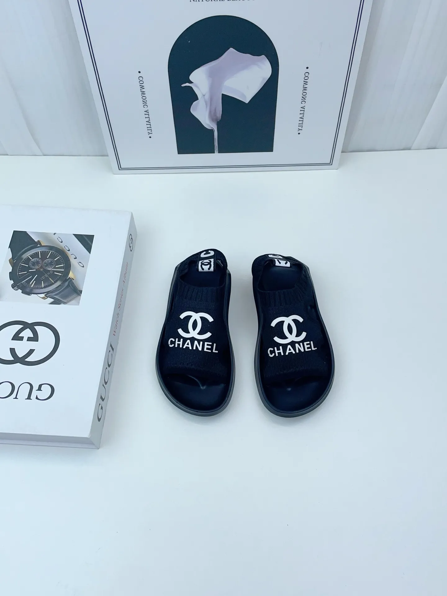 トレンド感満載 軽量 柔らかい履き心地 ニットアッパー キッズ サンダル
