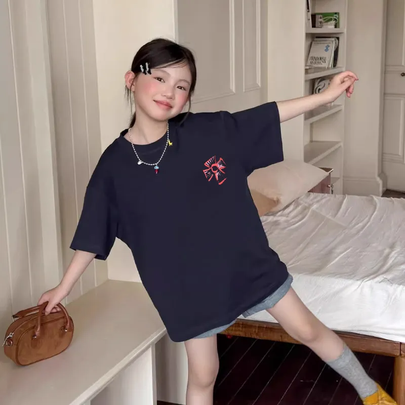 【90-160cm】トレンド感満点 大注目 カジュアル おしゃれ 女の子 半袖 Ｔシャツ