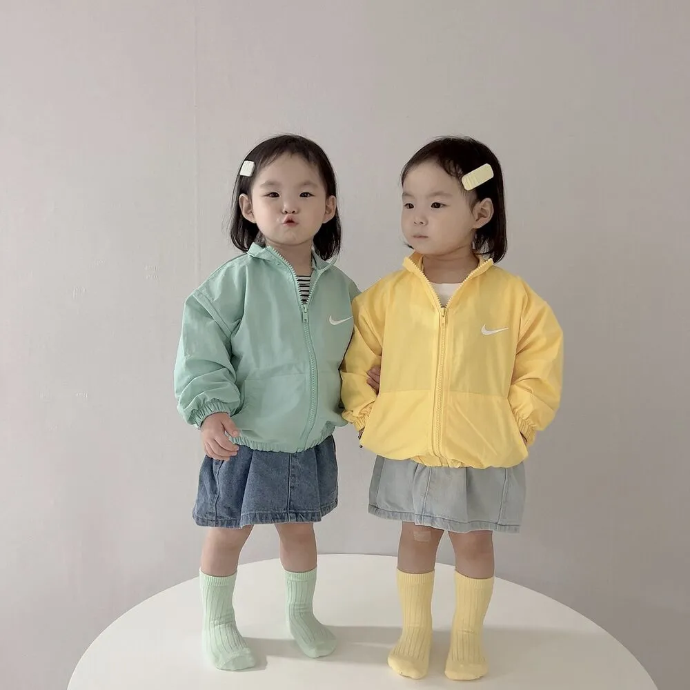 【80-130cm】SNS映えコーデに 大注目 カジュアル 多色展開 合わせやすい アウター