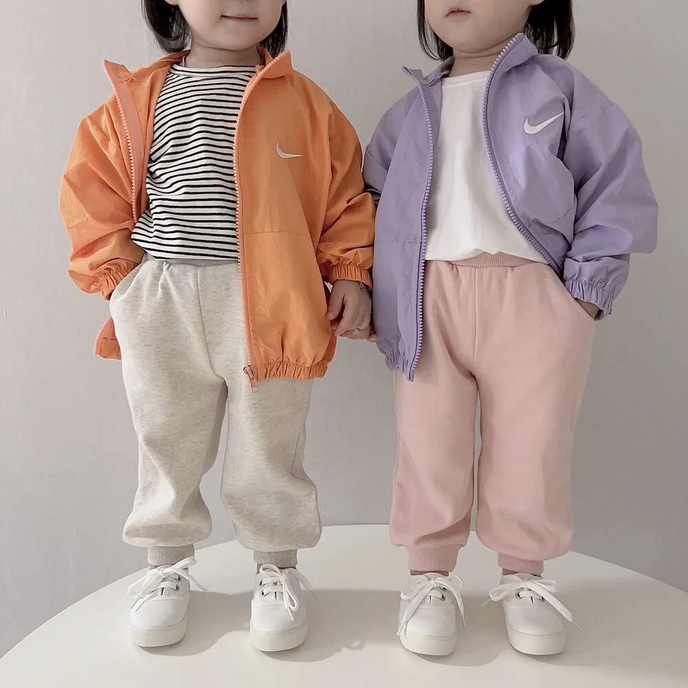 【80-130cm】SNS映えコーデに 大注目 カジュアル 多色展開 合わせやすい アウター