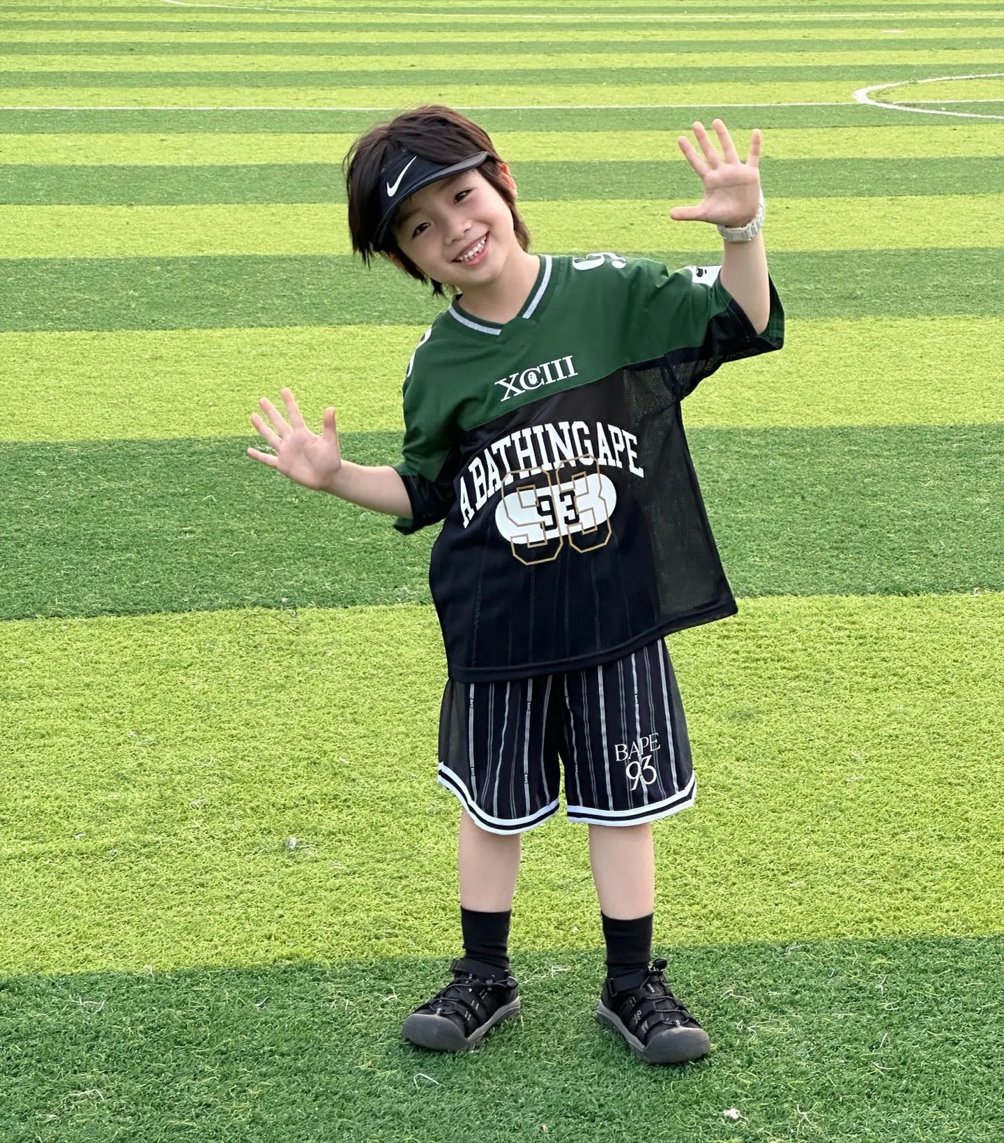 【100-160cm】リラックス感ある 大人気 カジュアル スポーティ 男の子 半袖Ｔシャツ/ショートパンツ