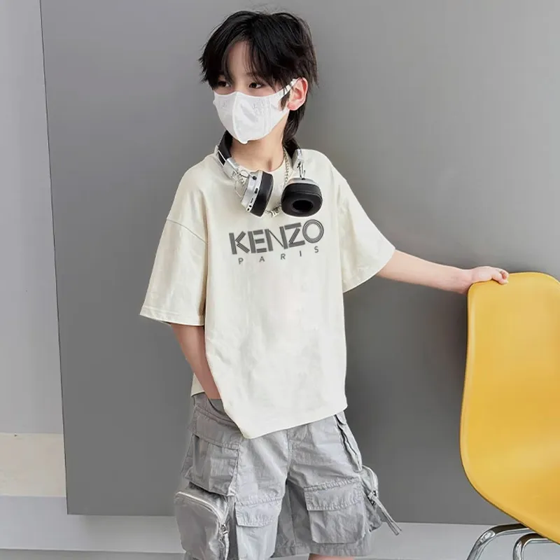【90-160cm】デイリーにぴったり 大人気 トレンド 合わせやすい 男の子 半袖 Ｔシャツ