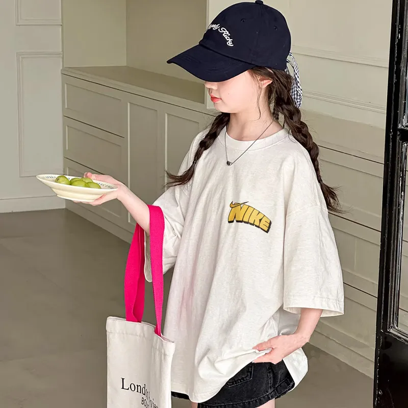 【90-160cm】元気いっぱい よく売れる カジュアル トレンド  女の子 半袖 Ｔシャツ