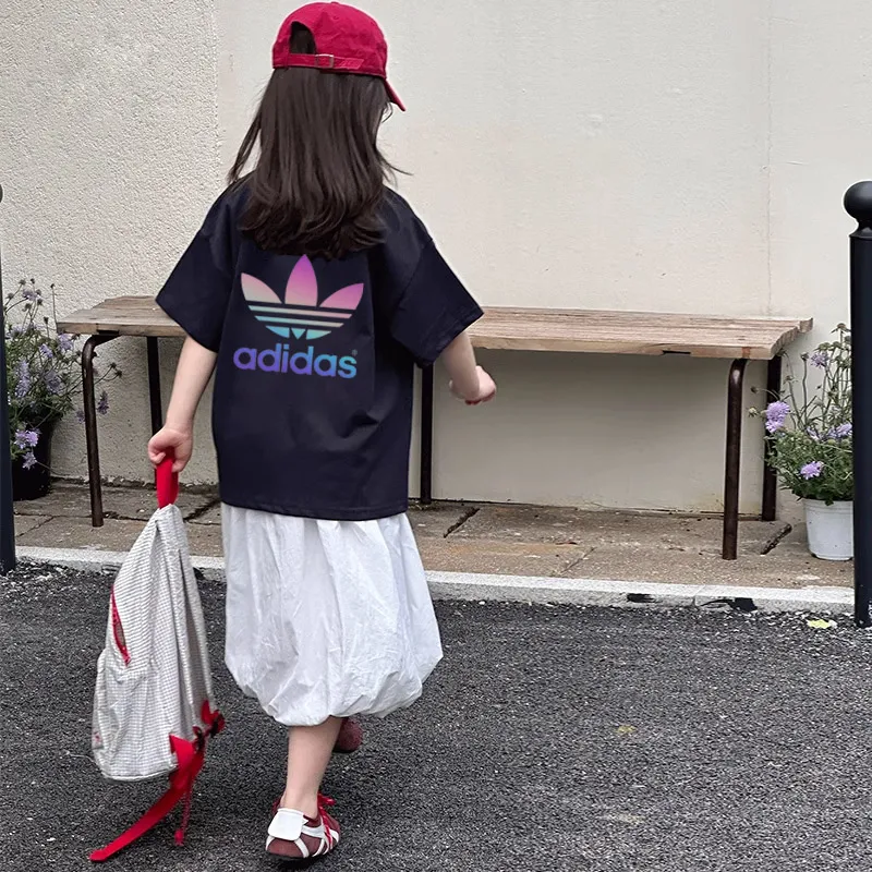 【90-160cm】通気性 今季大注目 快適 おすすめ 女の子 半袖 Ｔシャツ