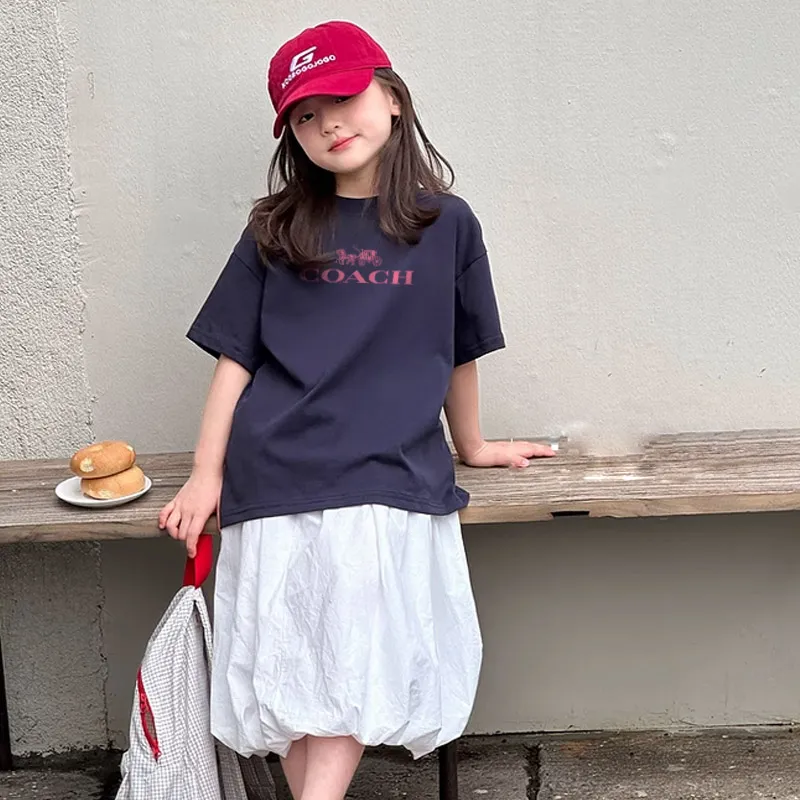 【90-160cm】かわいい 大歓迎 カジュアル おすすめ 女の子 半袖 Ｔシャツ