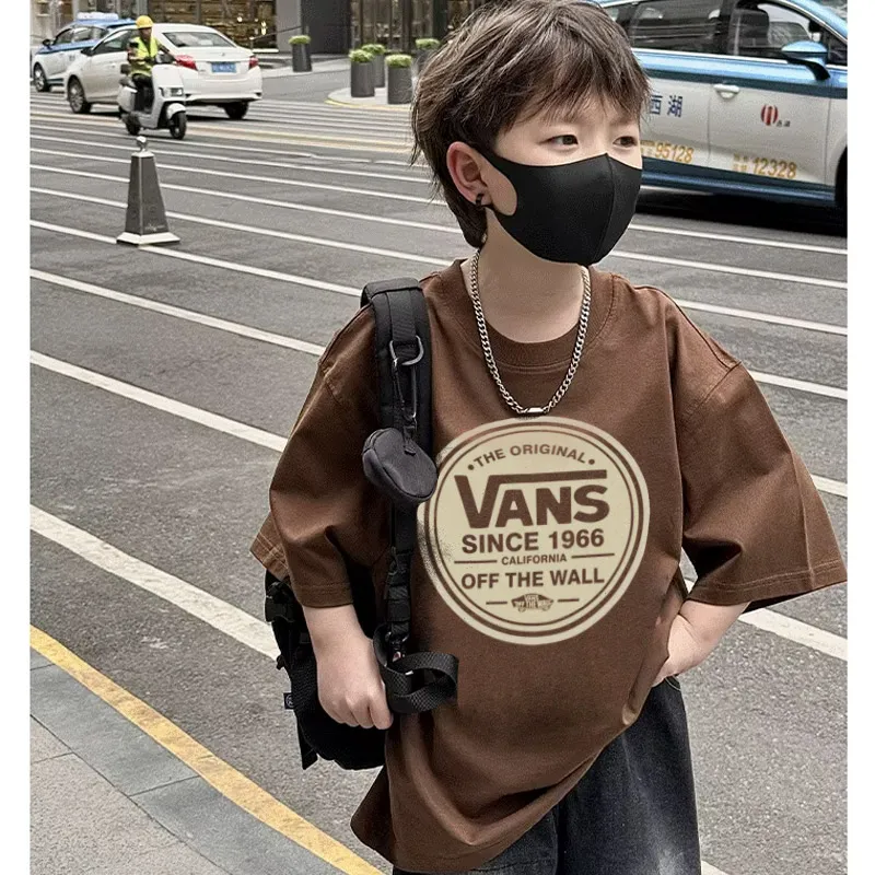 【90-160cm】気質満点 見逃し厳禁 通気性 カッコイイ 男の子 半袖 Ｔシャツ