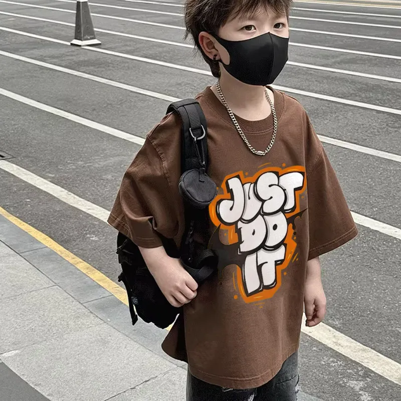 【90-160cm】ファッション 見逃し厳禁 トレンド カッコイイ 男の子 半袖 Ｔシャツ