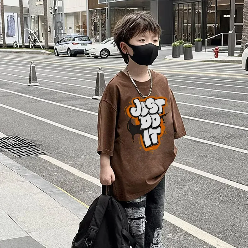【90-160cm】ファッション 見逃し厳禁 トレンド カッコイイ 男の子 半袖 Ｔシャツ