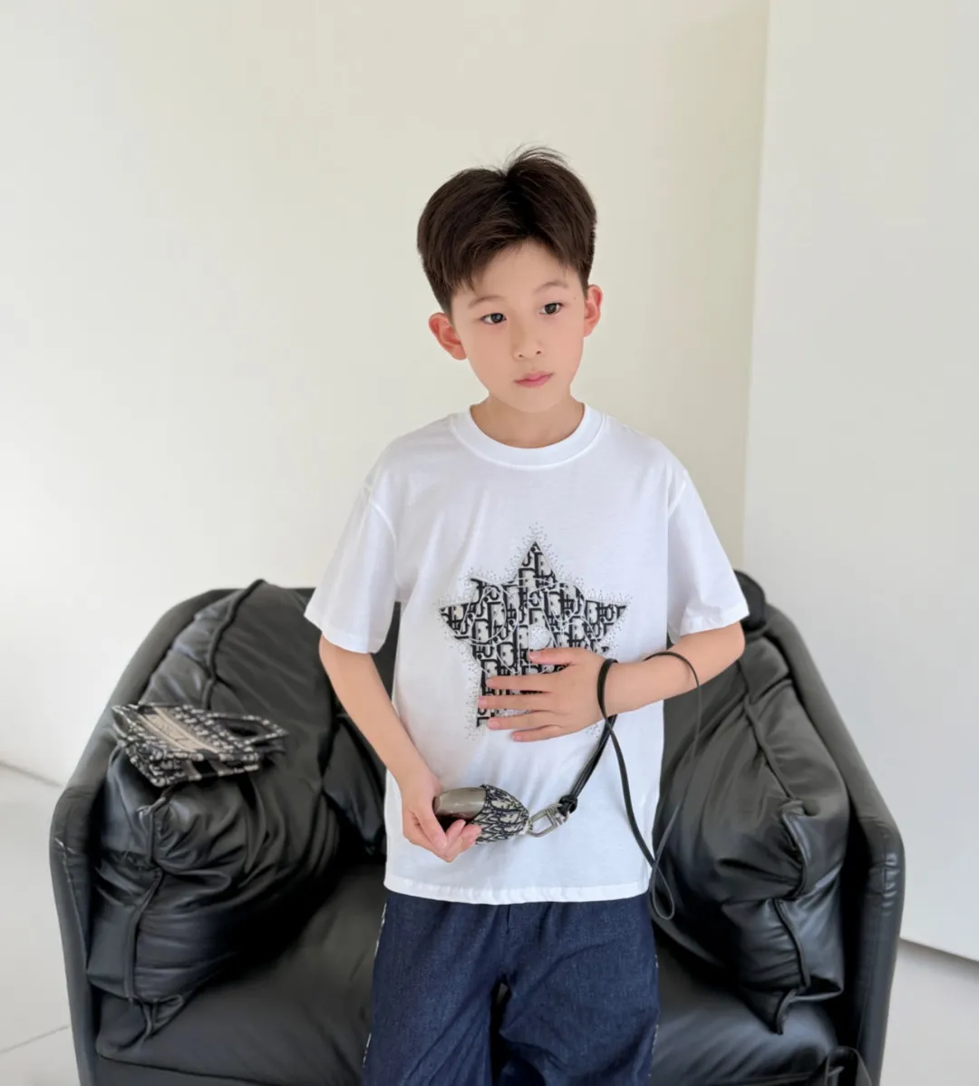 【100-165cm】おしゃれキッズ必見 大好評 おしゃれ カジュアル ユニセックス 半袖 Ｔシャツ