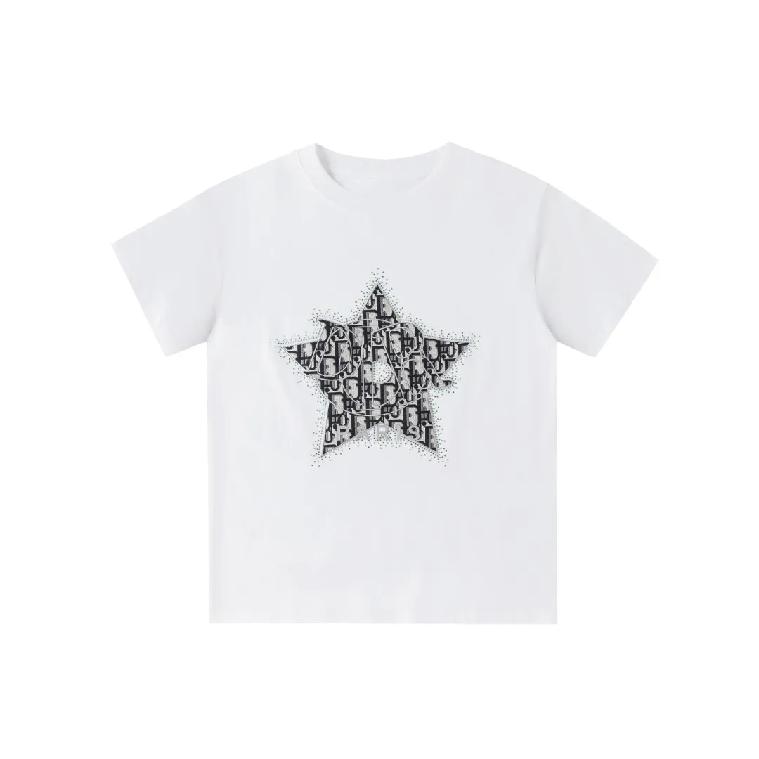【100-165cm】おしゃれキッズ必見 大好評 おしゃれ カジュアル ユニセックス 半袖 Ｔシャツ