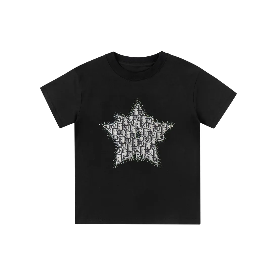 【100-165cm】おしゃれキッズ必見 大好評 おしゃれ カジュアル ユニセックス 半袖 Ｔシャツ