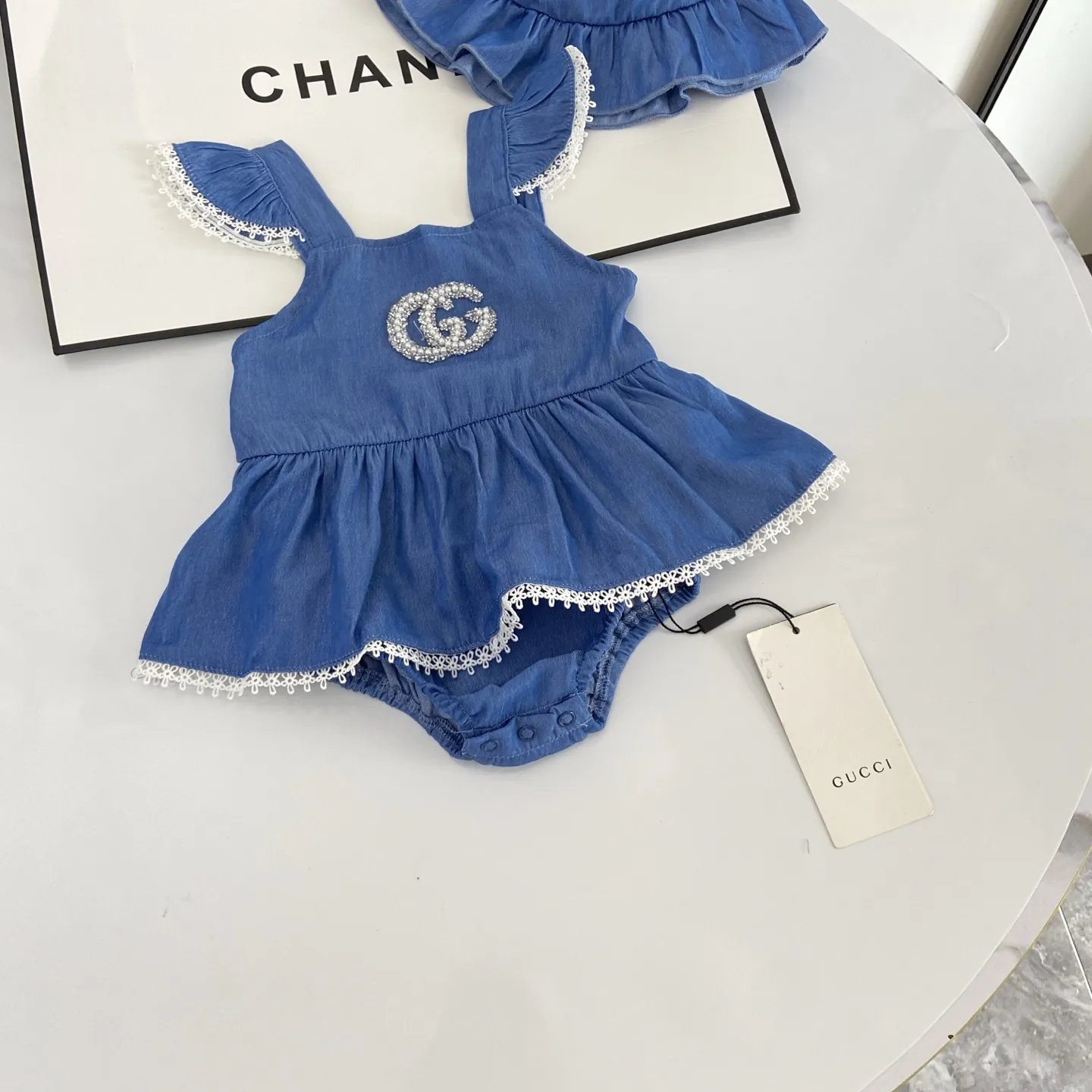 【59-90cm】二点セット おしゃれキッズ必見  品質満点 おしゃれ 肌触り良い ベビー ロンパース+帽子 セット