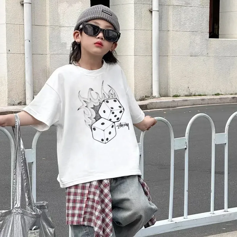 【90-160cm】絶対かっこいい 売れ筋商品 ゆったり 合わせやすい 男の子 半袖 Tシャツ