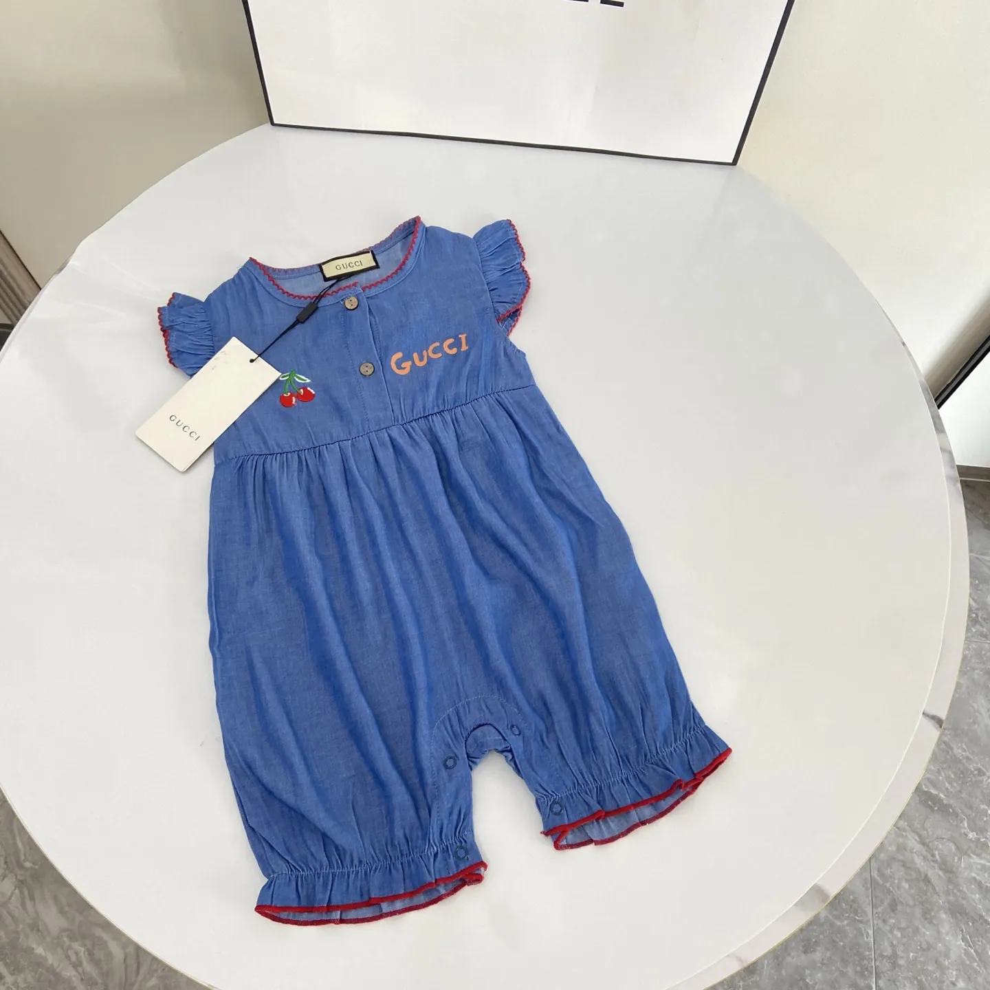 【59-90cm】これを逃す手はない 好感度UP 通園・お出かけに 可愛い ベビー ロンパース