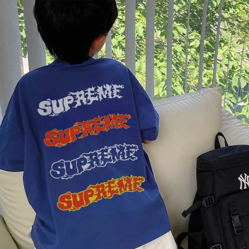 【90-160cm】目を奪われる 品質満点 カジュアル 合わせやすい 男の子 半袖 Ｔシャツ