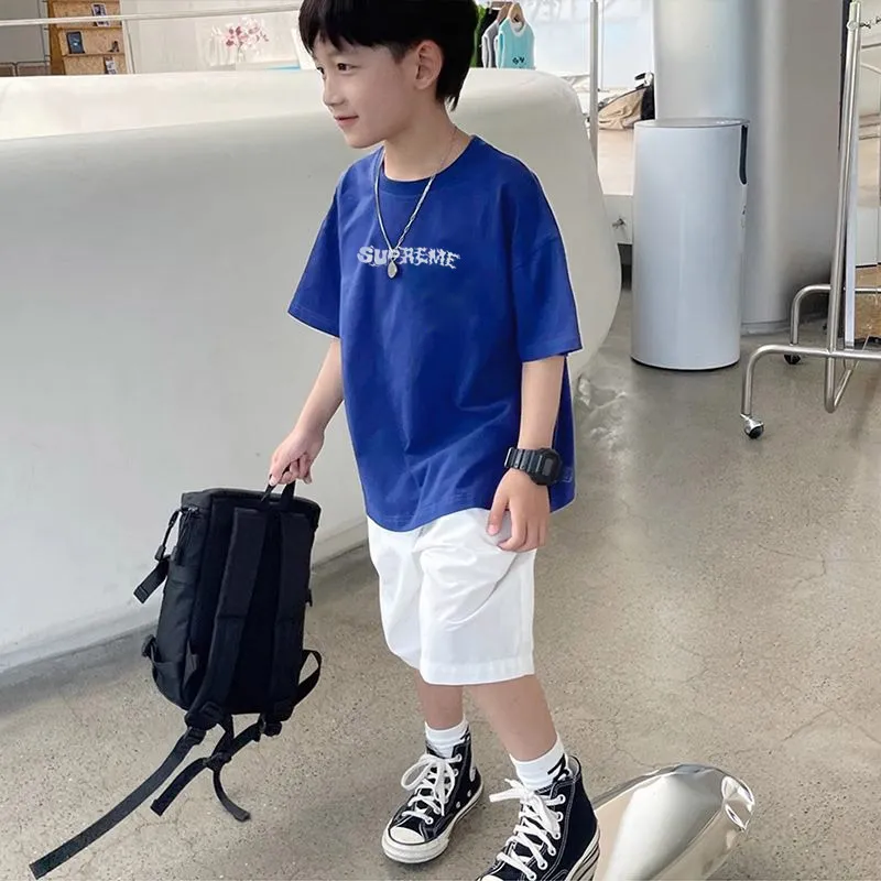 【90-160cm】目を奪われる 品質満点 カジュアル 合わせやすい 男の子 半袖 Ｔシャツ