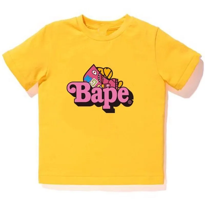 【90-160cm】夏にぴったり 爆売れ中 カジュアル 合わせやすい ユニセックス 半袖 Ｔシャツ