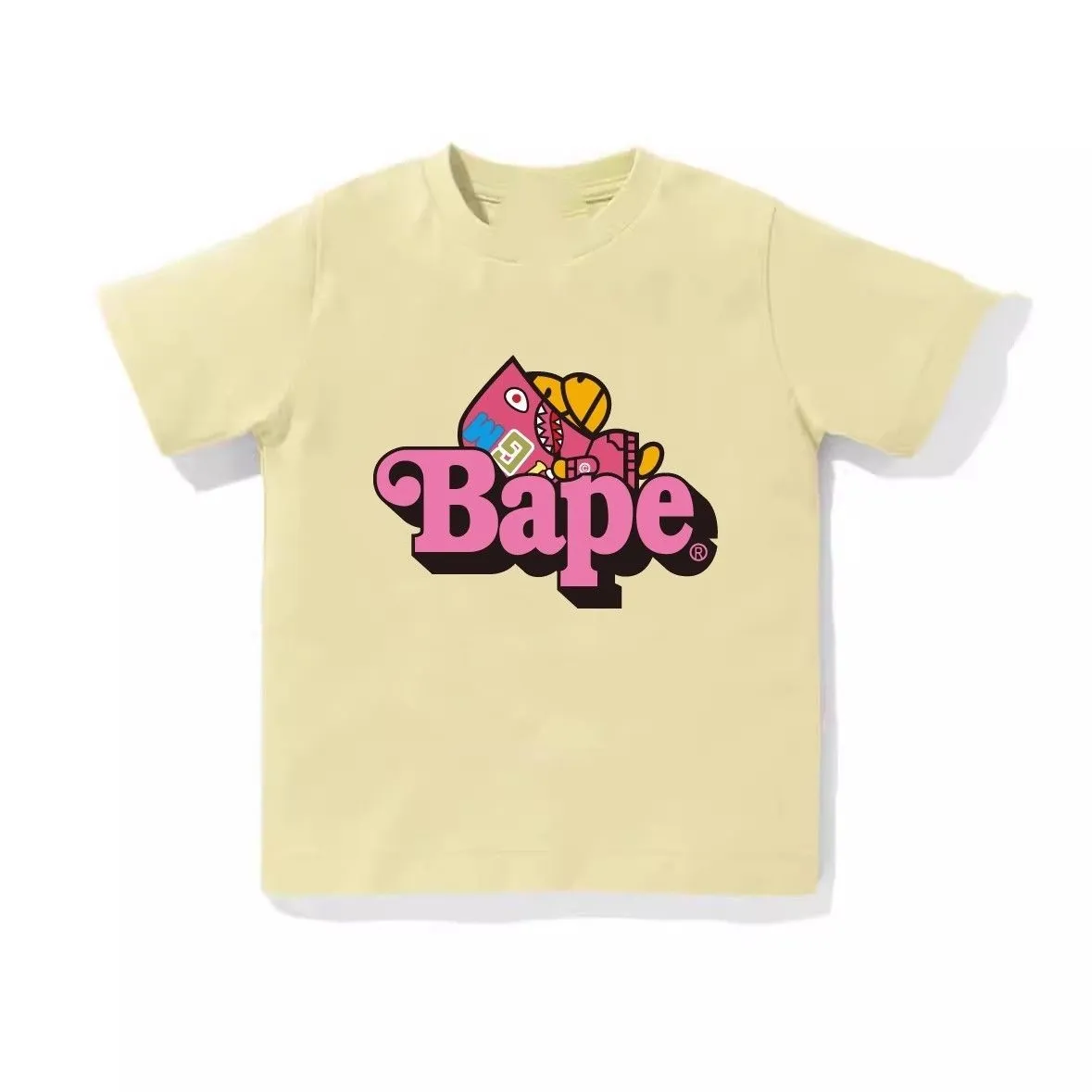 【90-160cm】夏にぴったり 爆売れ中 カジュアル 合わせやすい ユニセックス 半袖 Ｔシャツ