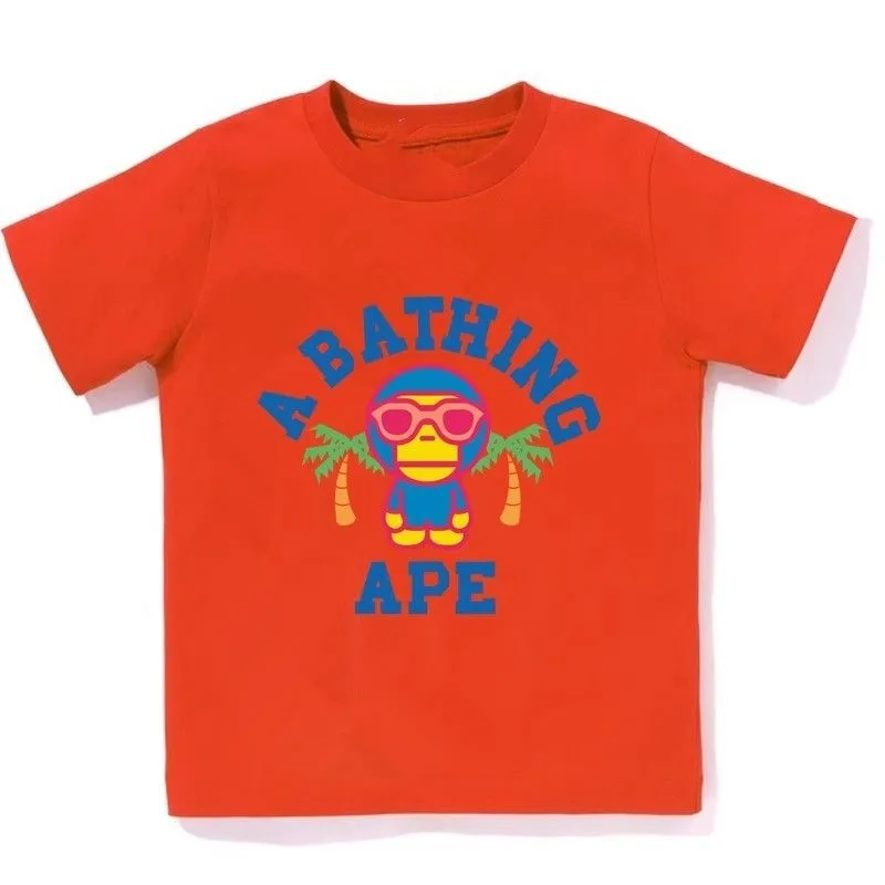 【90-160cm】絶対後悔しない 大注目 多色展開 カジュアル プリント  半袖 Ｔシャツ