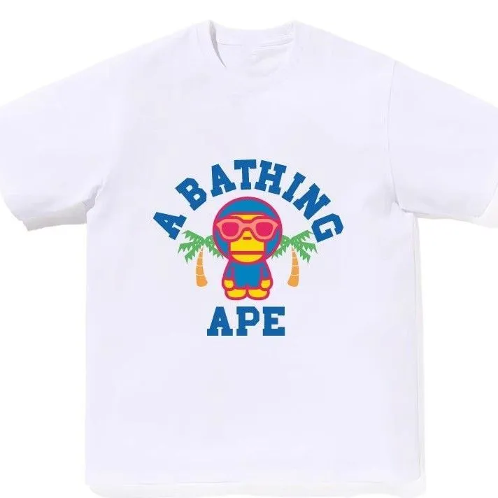 【90-160cm】絶対後悔しない 大注目 多色展開 カジュアル プリント  半袖 Ｔシャツ