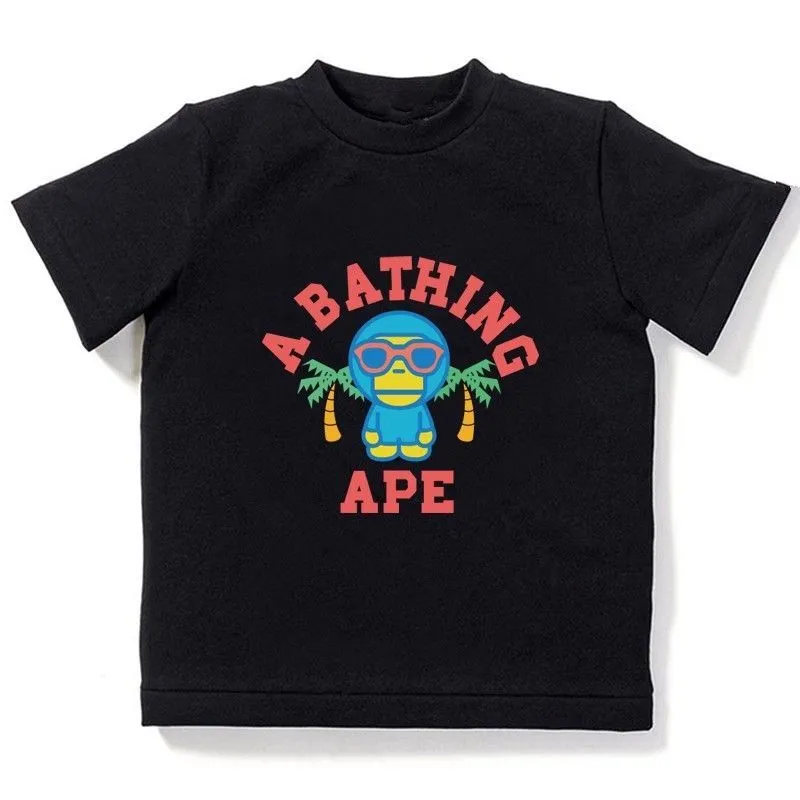 【90-160cm】絶対後悔しない 大注目 多色展開 カジュアル プリント  半袖 Ｔシャツ