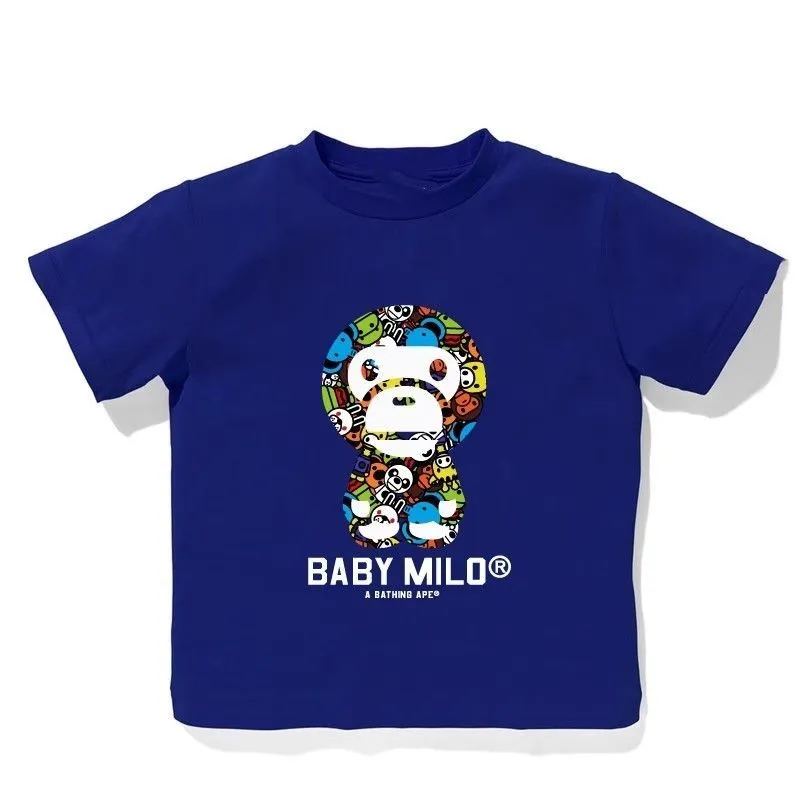 【90-160cm】デイリーにぴったり よく売れる カジュアル プリント 男の子 半袖 Ｔシャツ