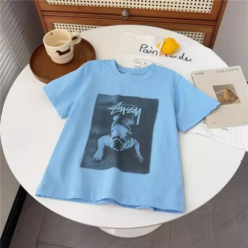 【90-160cm】トレンド感満点 爆売れ中 カジュアル ゆったり ユニセックス 半袖 Ｔシャツ