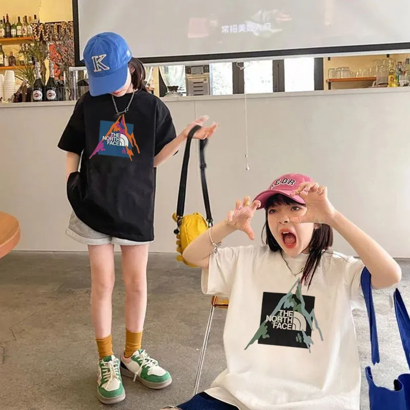 【90-160cm】ストリート感満載 爆売れ中 カジュアル トレンド 女の子 半袖 Ｔシャツ
