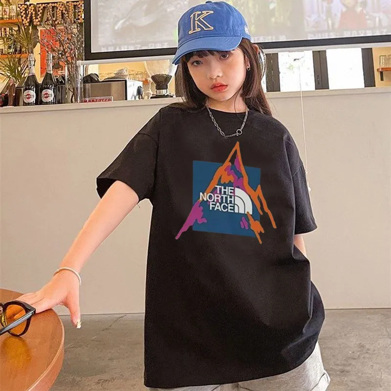 【90-160cm】ストリート感満載 爆売れ中 カジュアル トレンド 女の子 半袖 Ｔシャツ