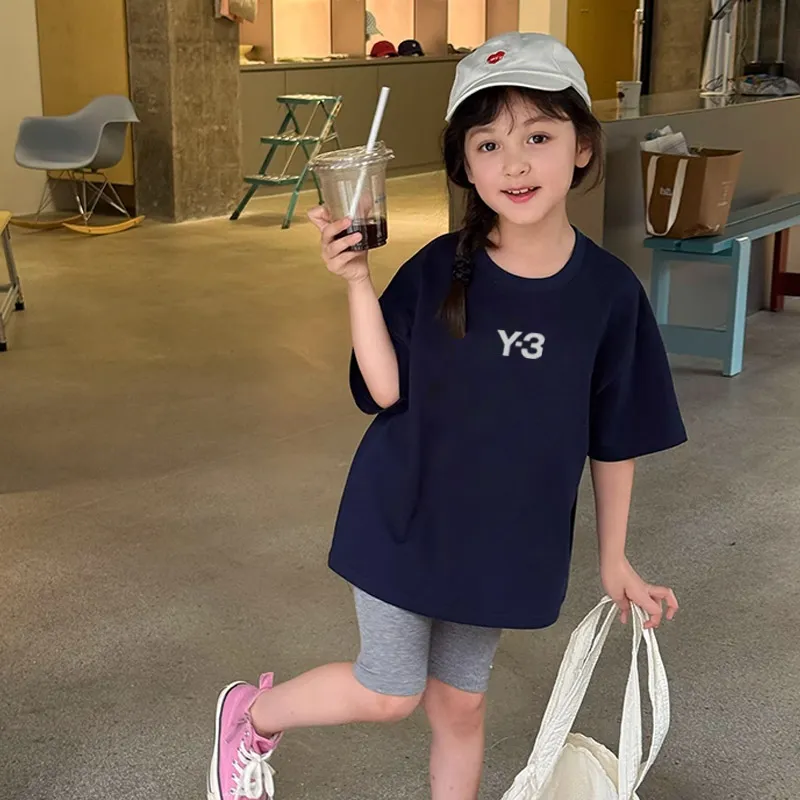 【90-160cm】おしゃれ感満点 スタイリッシュ カジュアル 着やすい 女の子 半袖 Ｔシャツ