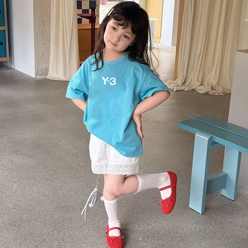 【90-160cm】おしゃれ感満点 スタイリッシュ カジュアル 着やすい 女の子 半袖 Ｔシャツ