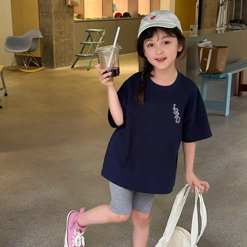 【90-160cm】夏にぴったり 気質満点  カジュアル 虎柄 女の子 半袖 Ｔシャツ