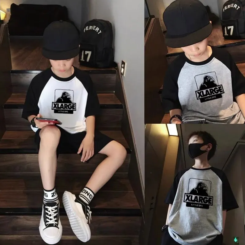 【110-170cm】人気上昇中 カジュアル 快適な着心地 合わせやすい 男の子 半袖 Ｔシャツ
