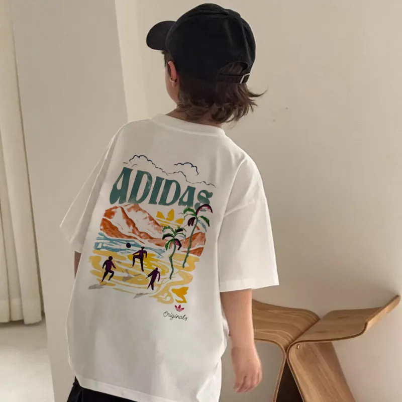 【90-160cm】着回し力抜群 爆売れ中 カジュアル ストリート お出かけに 男の子 半袖 Ｔシャツ